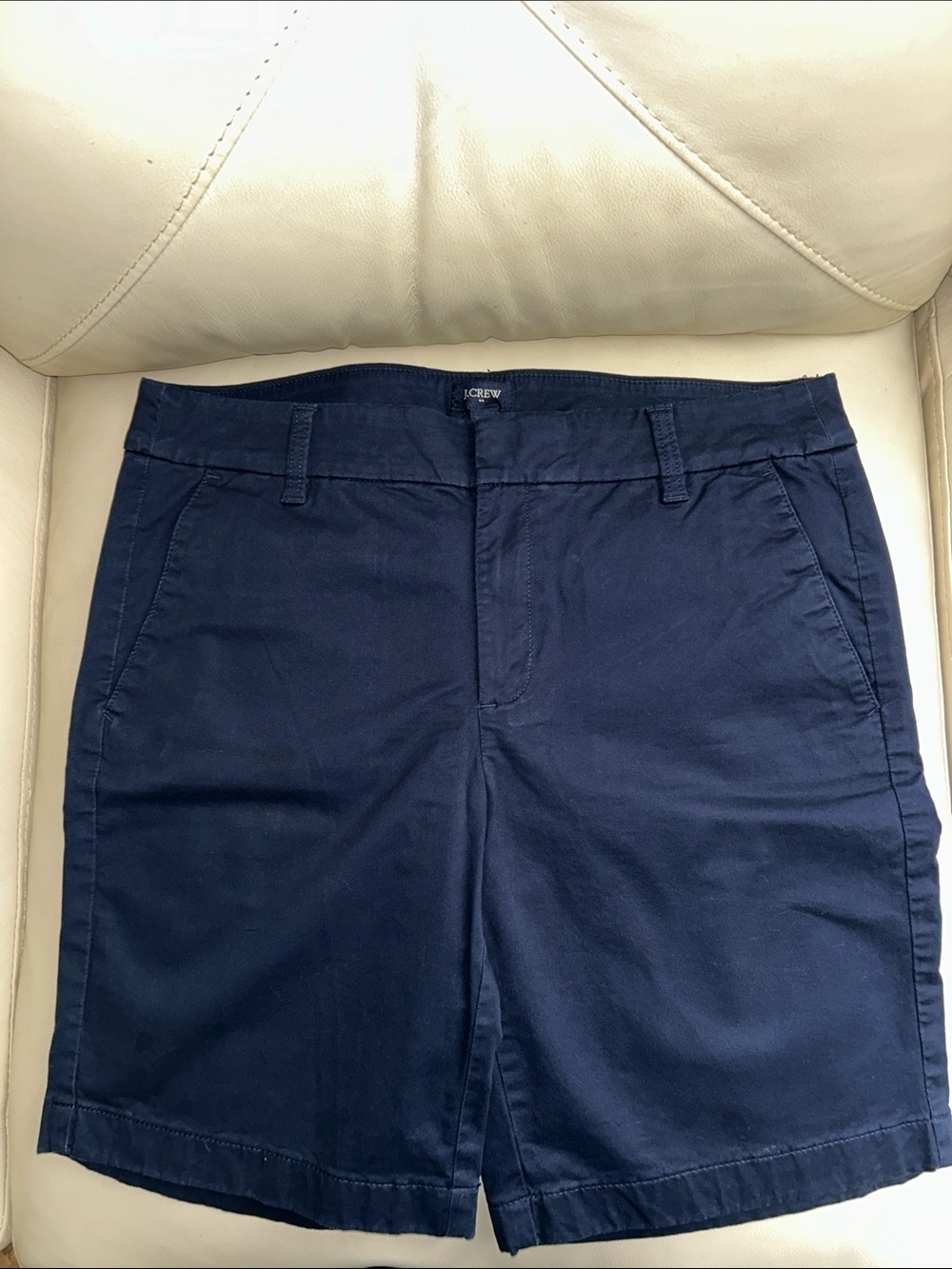 J. Crew Navy Chino Shorts